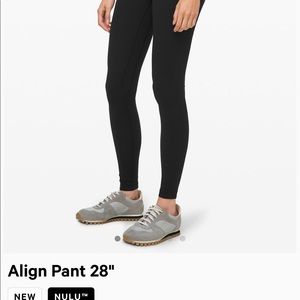 Lululemon Align Pant 28”